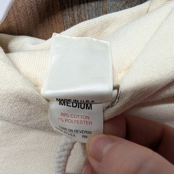 1994 New England Cranberry Company Hoodie Sweatshirt - Picture 6 of 7